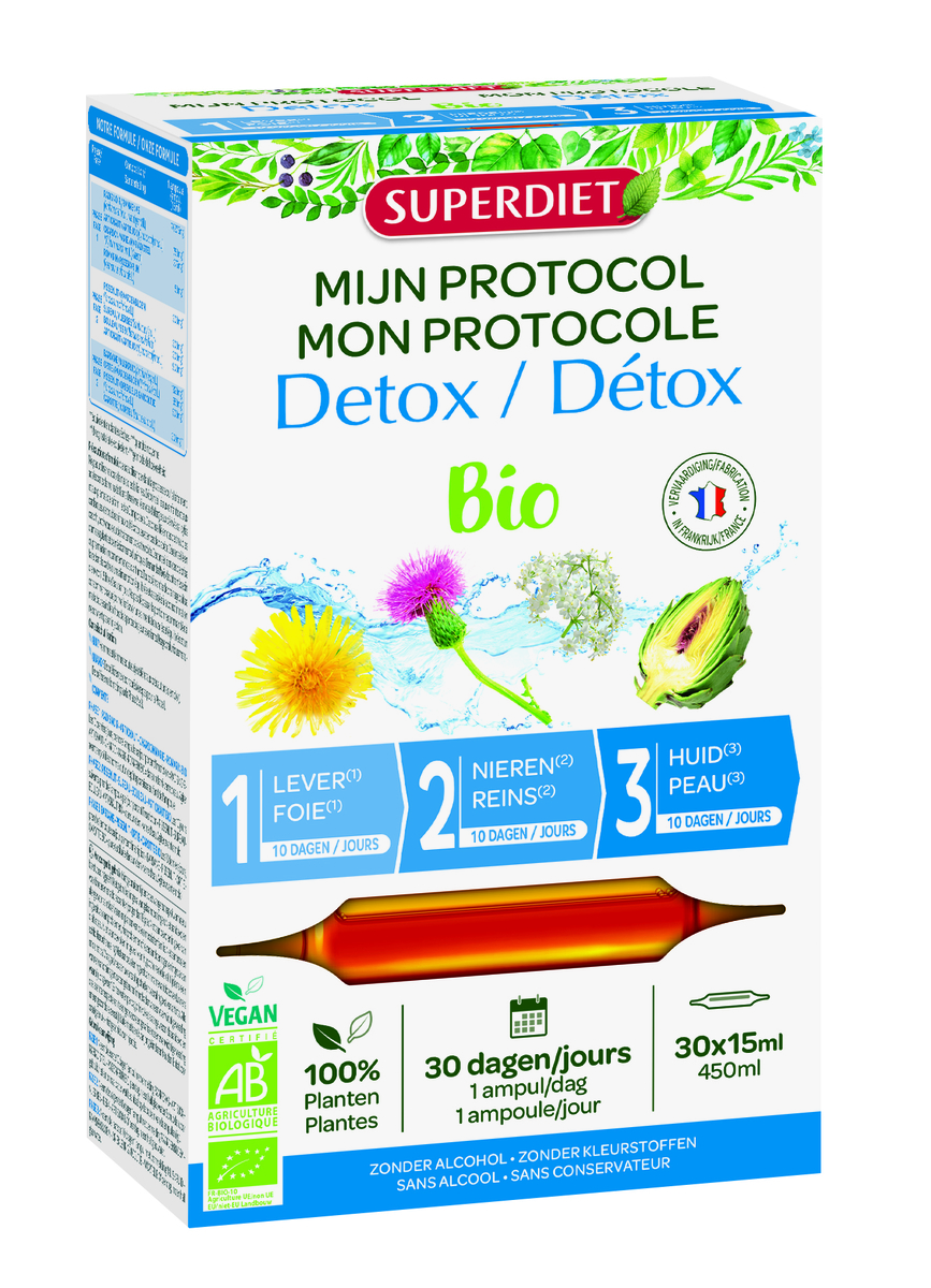 Super Diet Protocole detox bio 30x15ml